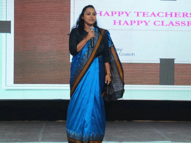 Neetu Sanjay recently facilitated a session for teachers on “Happy Teachers Create Happy Classrooms”
