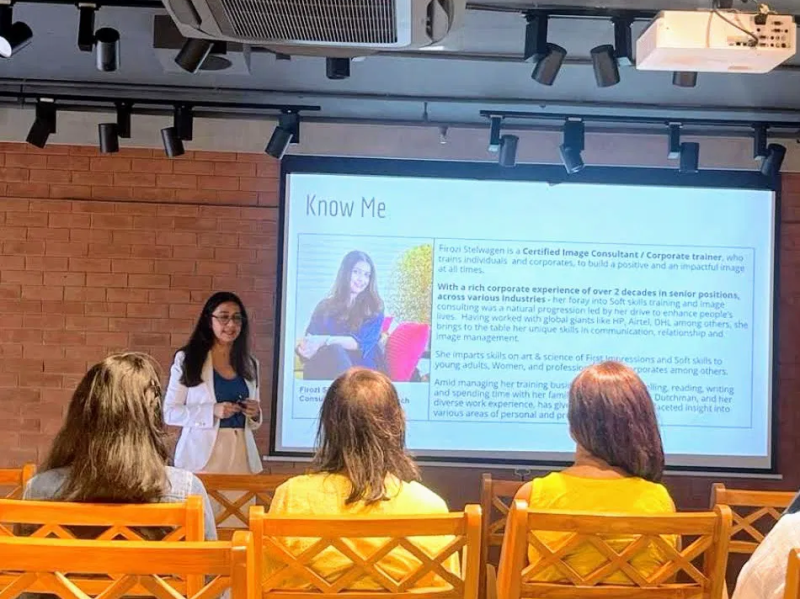 Firozi Stelwagen recently conducted a Workshop on “Re-define Your Style” at The Bohemian in Ahmedabad