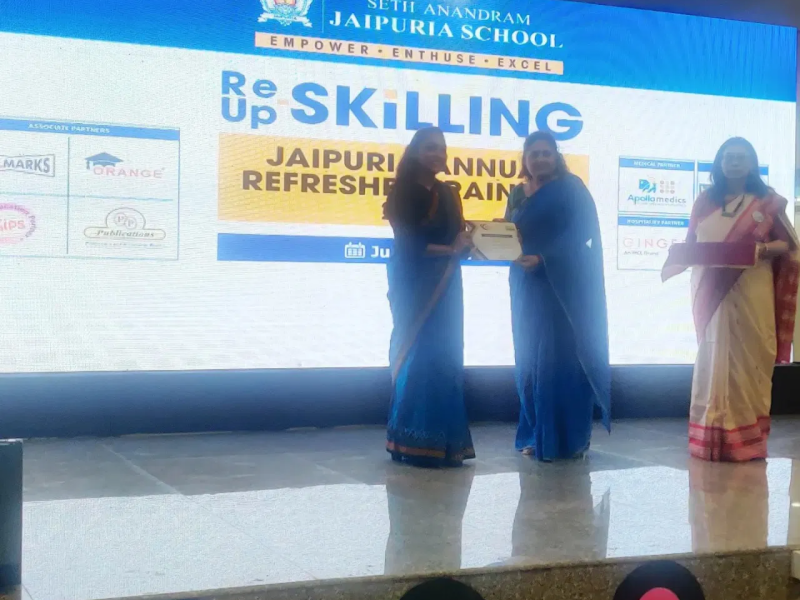Neetu Sanjay recently facilitated a session for teachers on “Happy Teachers Create Happy Classrooms”