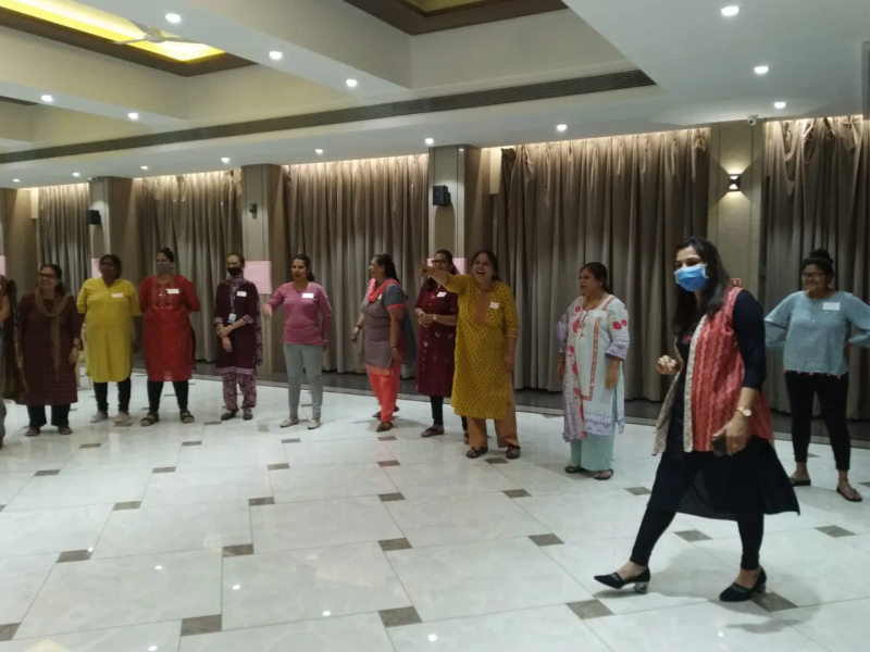Manisha Jain recently conducted a Train the Trainer program for the Teachers of a reputed school