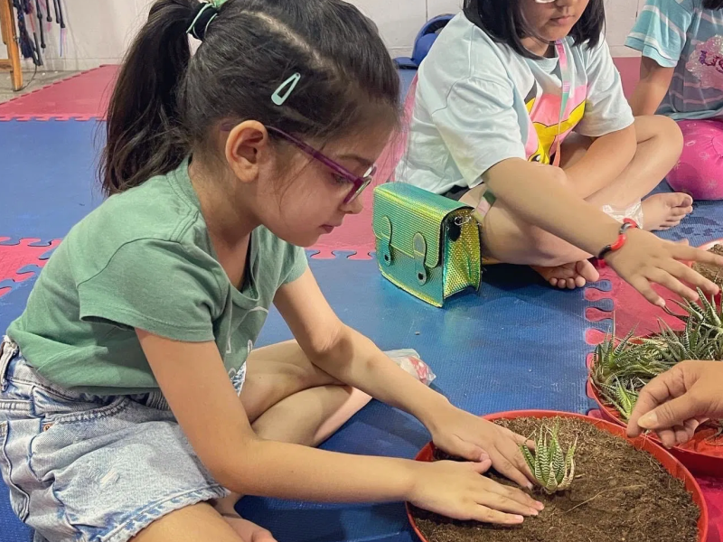 Omkareshwari Pal conducted a 10 days Summer Camp for children aged between 3 to 12 years