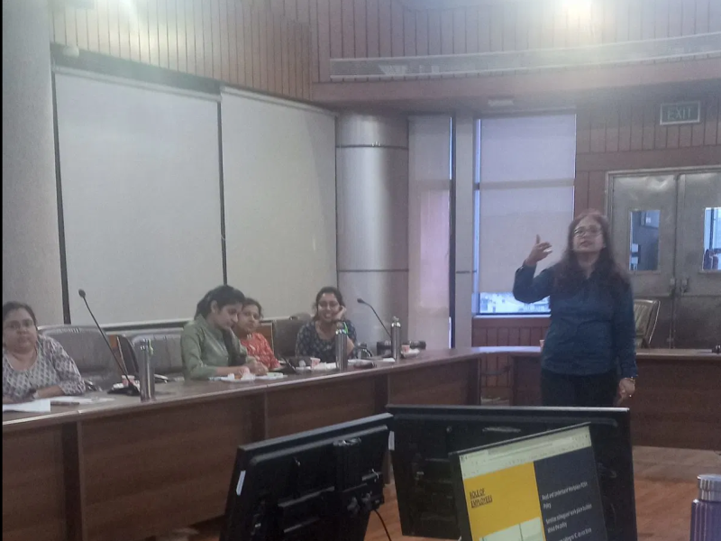 Shayanti Roy conducted a “POSH and Gender” Sensitisation workshop pertaining to POSH ACT 2013