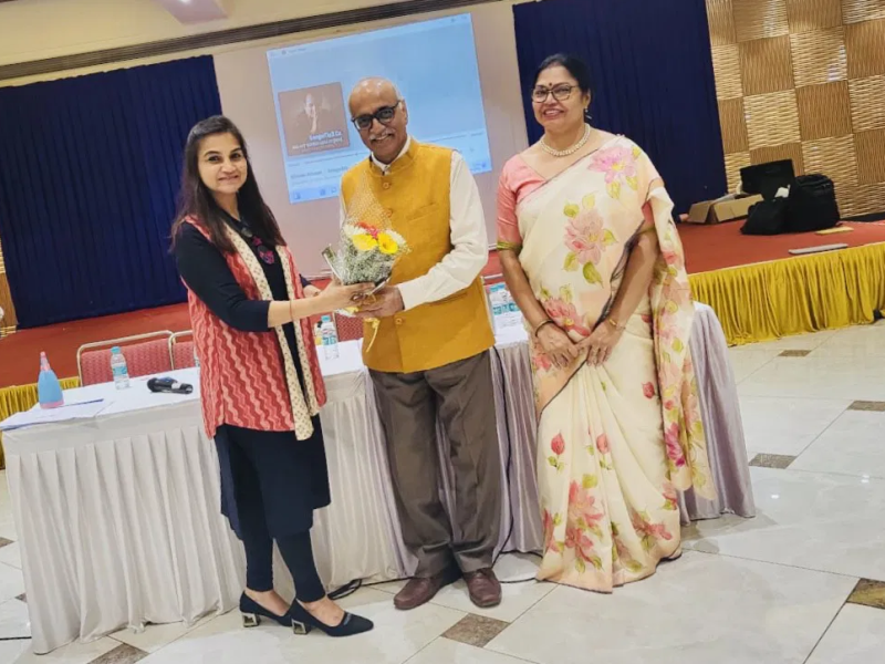 Manisha Jain recently conducted a Train the Trainer program for the Teachers of a reputed school