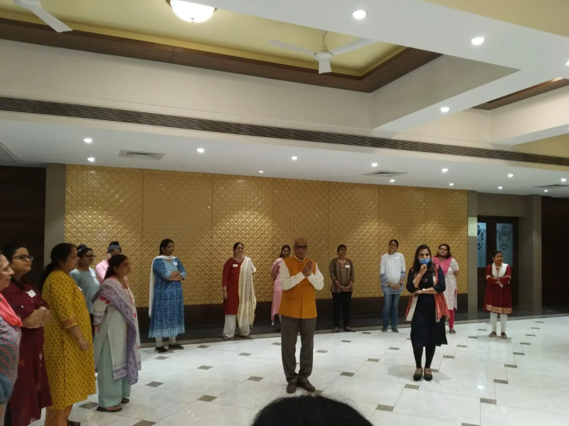 Manisha Jain recently conducted a Train the Trainer program for the Teachers of a reputed school