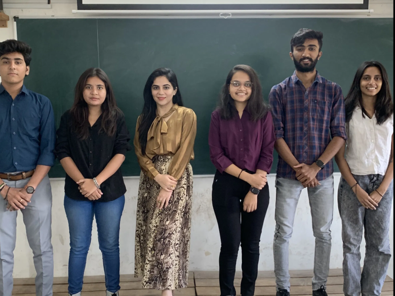 Palak Sirwani Conducted an intensive training for undergraduate students over a span of 2 months