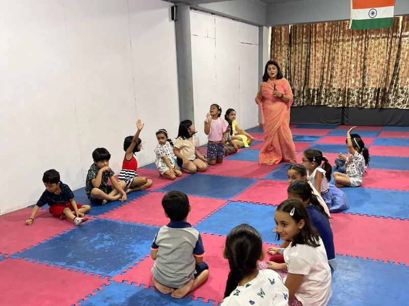 Omkareshwari Pal conducted a 10 days Summer Camp for children aged between 3 to 12 years