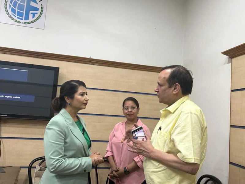 Aarti Sharma recently conducted a training session on Image Management at Flourtech Engineers Pvt. Ltd.