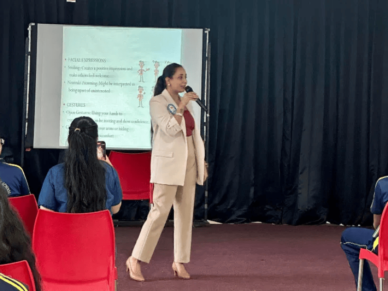 Chandigarh based Soft Skills Trainer Amrita Sodhi Anand conducted a training session on Personality Development