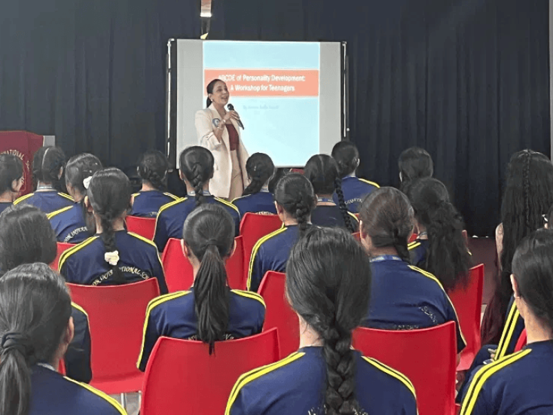 Chandigarh based Soft Skills Trainer Amrita Sodhi Anand conducted a training session on Personality Development