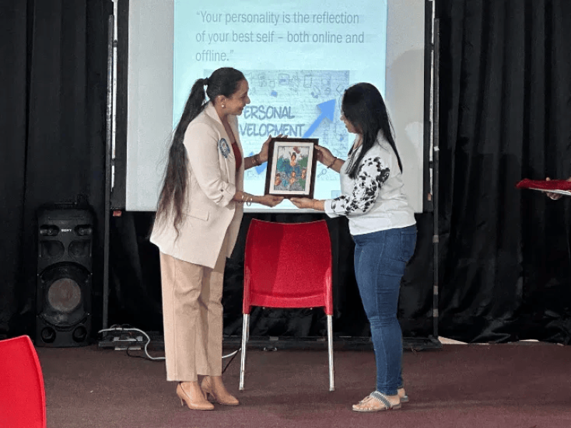 Chandigarh based Soft Skills Trainer Amrita Sodhi Anand conducted a training session on Personality Development