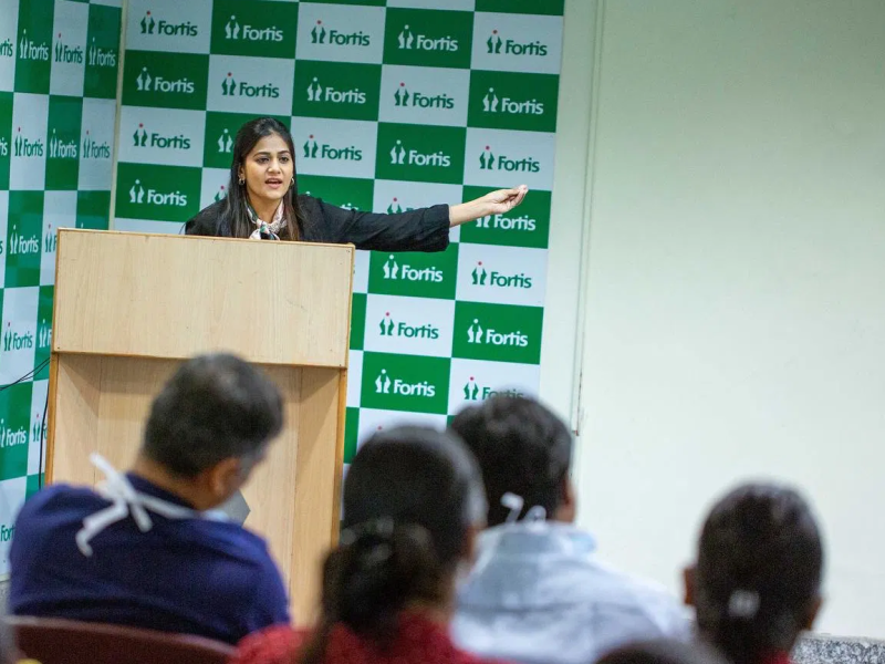 Ananya Bardia conducted a training session on the topic of “Power of Appearance & Soft Skills”