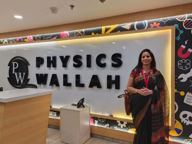 Delhi based Corporate Trainer, Capt Manjula Katoch conducted a Capability Development program for the managers of “Physics Wallah Edtech Company”