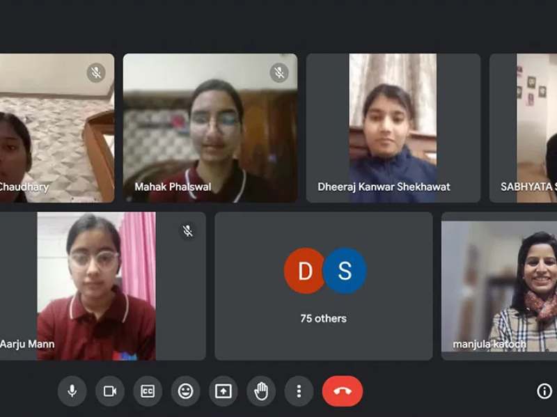 Delhi based Corporate Trainer, Capt Manjula Katoch Conducted a Guest lecture on,”Dream On :Transforming Vision into Reality”