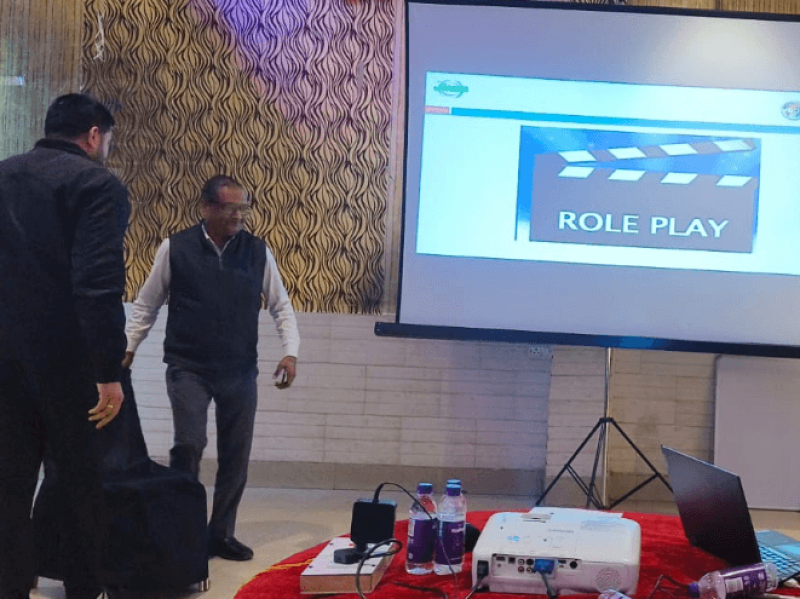 Delhi based Corporate Trainer, Capt Manjula Katoch Conducted a workshop on communication skills for one of the leading Agritech Companies.