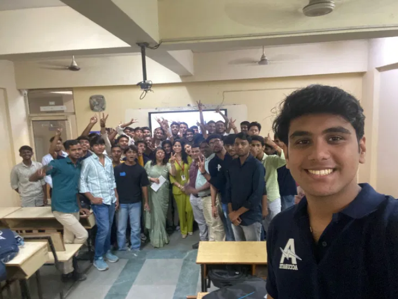 Delhi based Corporate Trainer Capt Manjula Katoch Conducted an Orientation session for the Students of one of the most prestigious Institutes