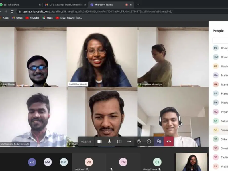 Prathibha Gupta recently conducted a session for the engineers of a reputed software company