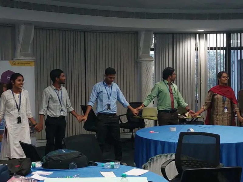 Prathibha Gupta Completed an Induction Training Program for a Construction Company