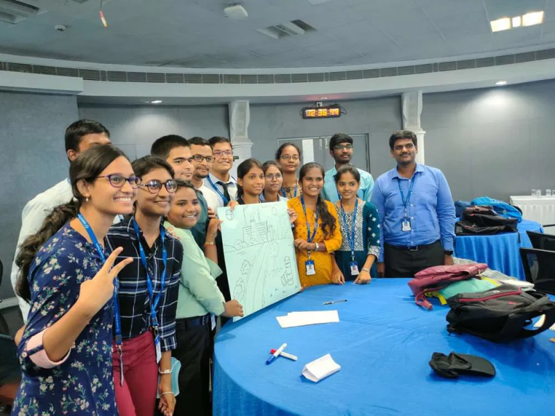 Prathibha Gupta Completed an Induction Training Program for a Construction Company