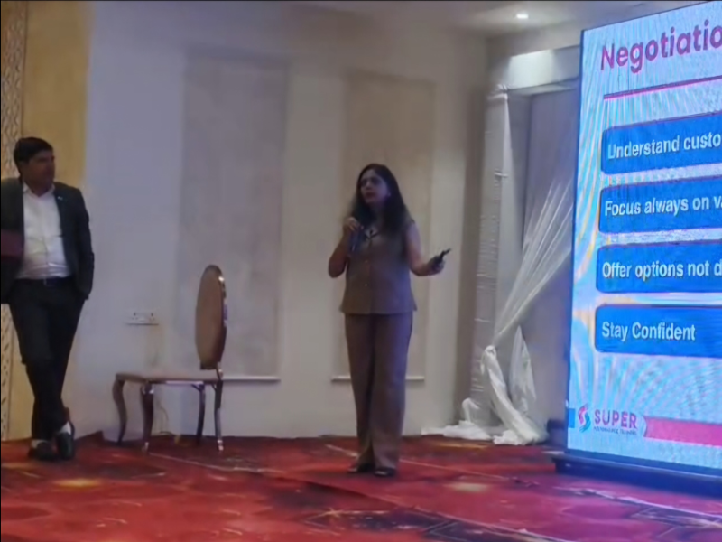 Nisha Agarwal, Image Consultant and Soft Skills Trainer, Delivers Sales Training for Real Estate Teams