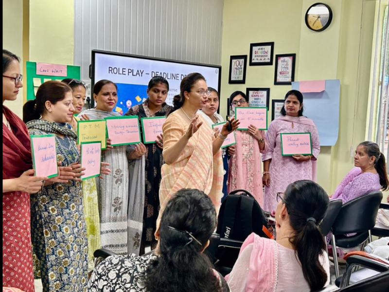 New Delhi based Image Consultant & Soft Skills Trainer Sangeeta Das conducted a training session titled Time Management- Meeting