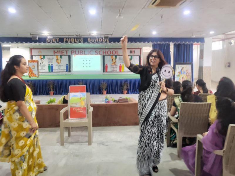 Delhi based Image Consultant & Soft Skills Trainer Dr Ritu Nagp conducted a training session titled The Sky is fallinng
