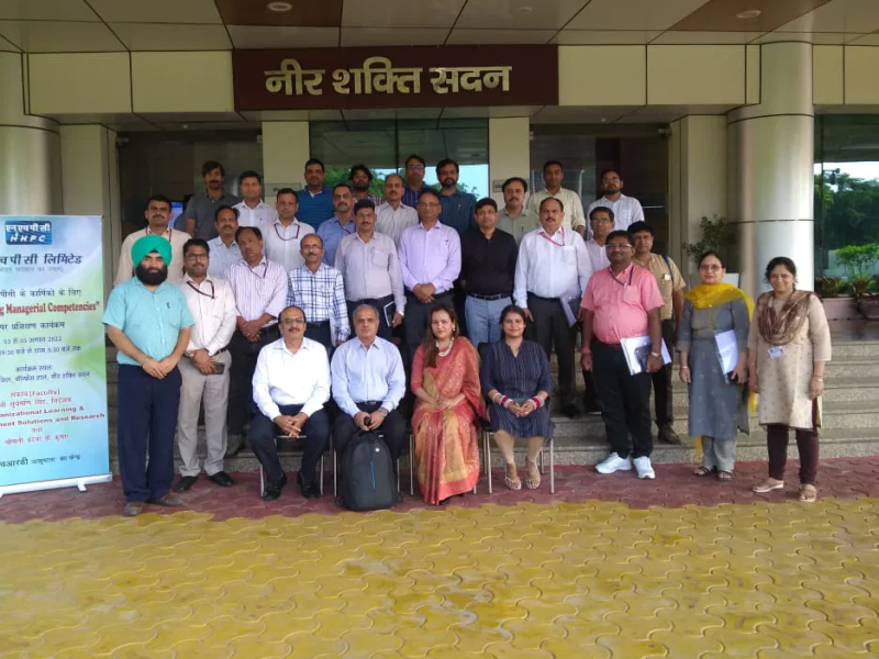 Vandana Vijay Kumar Conducted a Session on Enhancing Managerial Competencies Organized at NHPC