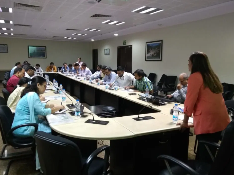 Vandana Vijay Kumar Conducted a Session on Enhancing Managerial Competencies Organized at NHPC