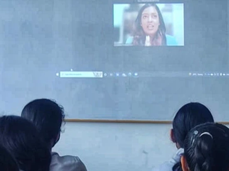 Rashmi Ramachandran Conducted a Session titled Stress and Time Management, for students of a leading International School