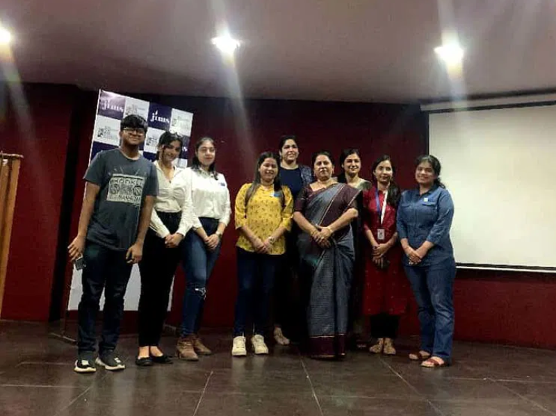 Jaspreet Kaur Conducted a Session on the topic A Road To The Corporate Culture at JIMS Kalkaji, New Delhi.