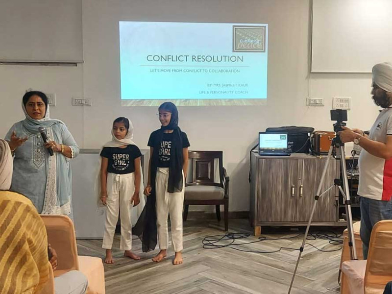 Jaspreet Kaur was recently invited as a Speaker by Youth Sangat, Adol Minds from Gurudwara Sahib, Sector 11, Dwarka