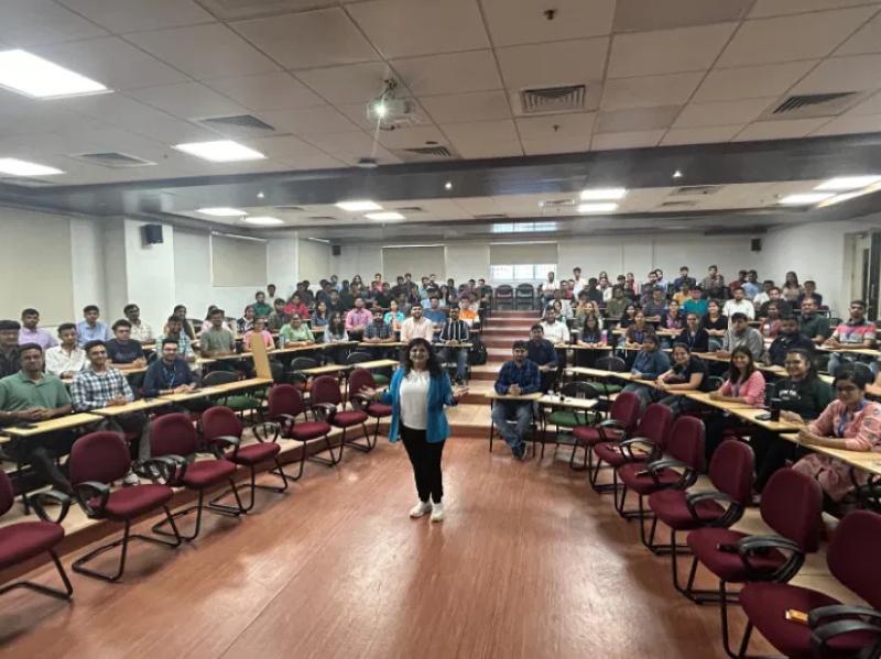 Chennai based Image Consultant & Soft Skills Trainer Kajal Lalwani conducted session on Business Etiquette