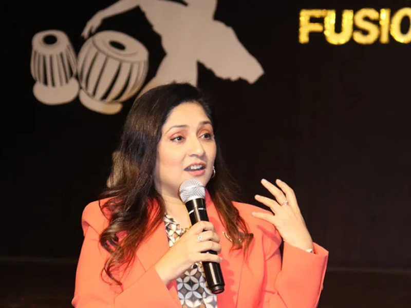 Jaipur-based Soft Skills Trainer Krittika Sharda was invited as a judge of the “Flair Fest” Dance Fusion to one of the premier schools