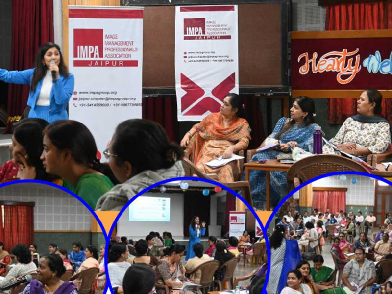 Krittika Sharda conducted a training session on the “Growth Mindset” Life Skills faculty Development program