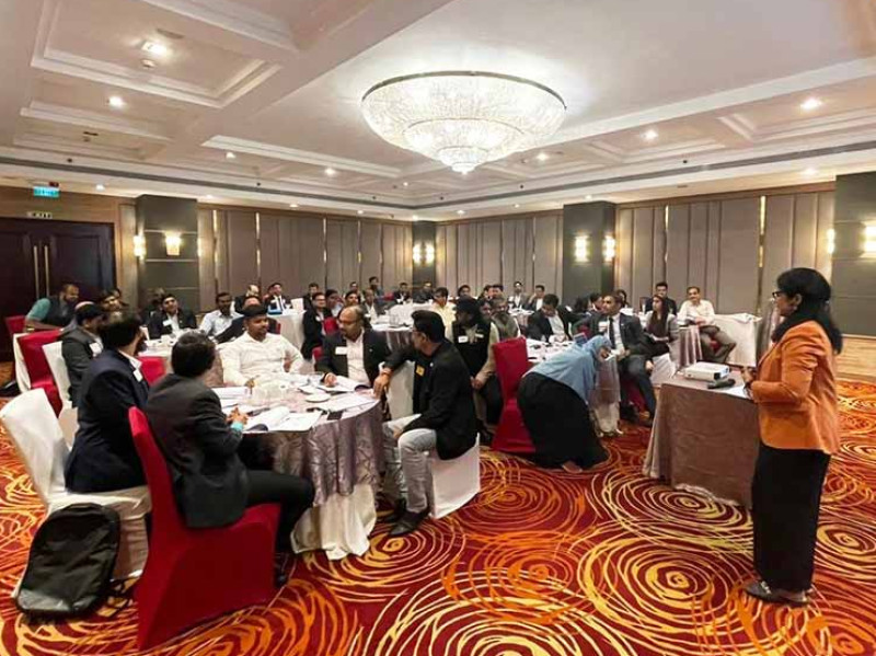 Mahalaxmi Krishnan Conducted Presentation Skills Workshop for BNI (Business Network International) Navi Mumbai Region