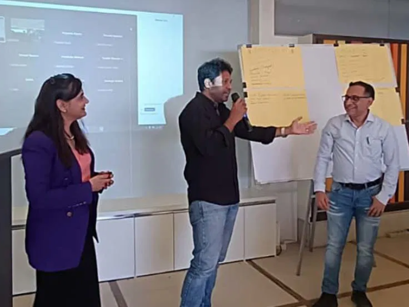 Manisha Jain Conducted Personal Branding Building Program for BNED Loud Cloud on account of International Men’s Day