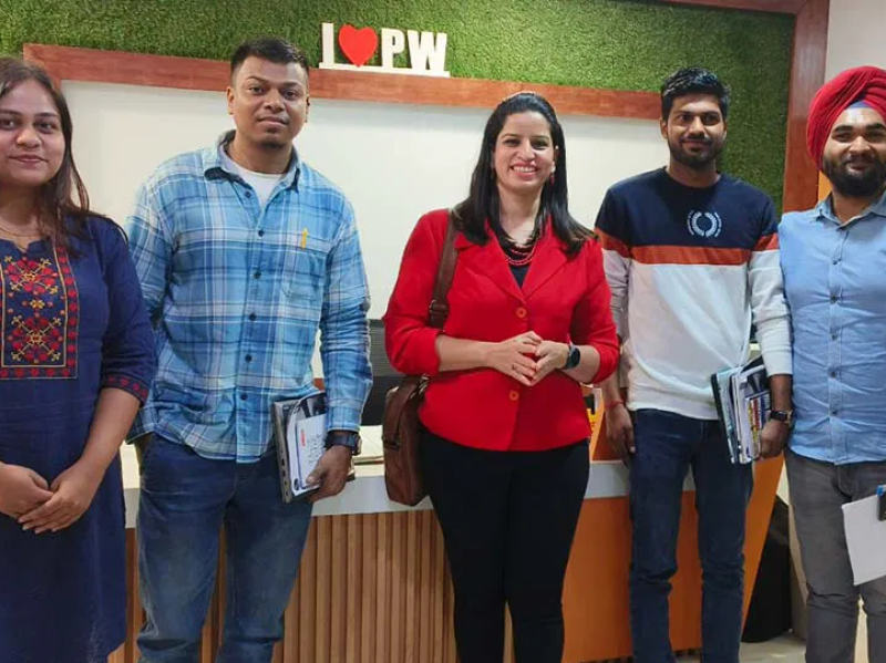 Delhi based Corporate Trainer, Capt Manjula Katoch conducted a Capability Development Program for the young leaders of one of the most premier Indian Multinational Edtech companies