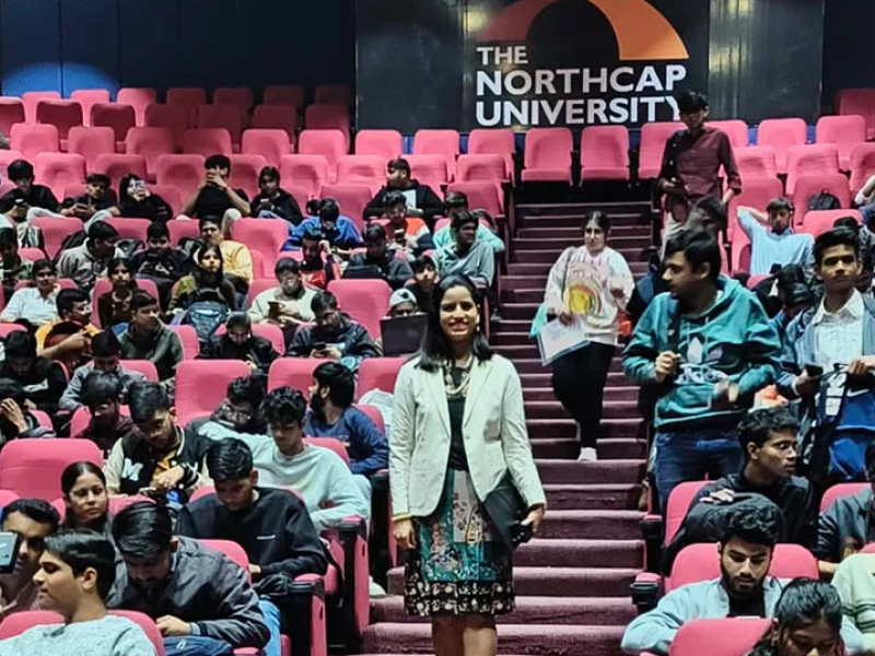 Delhi based Corporate Trainer, Capt Manjula Katoch conducted two training sessions on the Topic, “Critical Thinking”