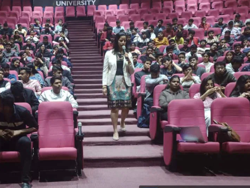 Delhi based Corporate Trainer, Capt Manjula Katoch conducted two training sessions on the Topic, “Critical Thinking”