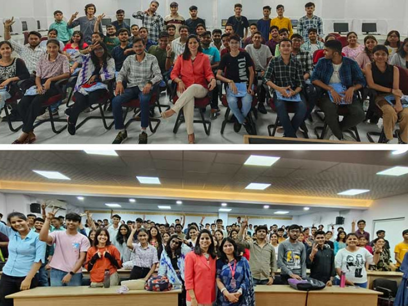 Delhi based Corporate Trainer, Capt Manjula Katoch conducted a 2 days training session as part of the Orientation Program of Dronacharya Group of Institutions