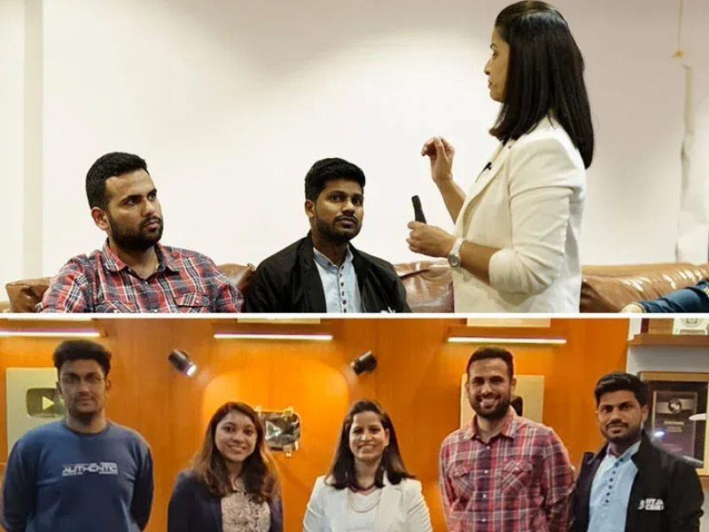 Delhi based Corporate Trainer, Capt Manjula Katoch conducted a training session on “Decision Making Skills and Collaboration”