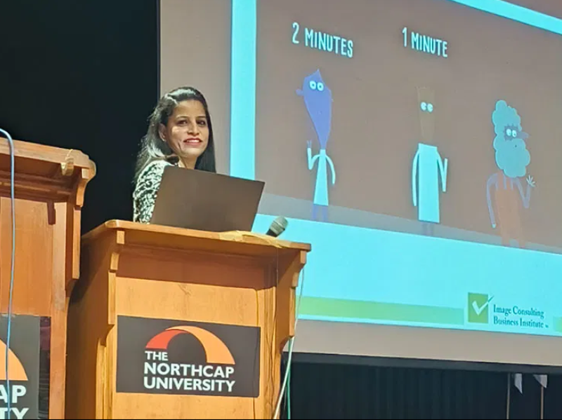 Delhi based Corporate Trainer, Capt Manjula Katoch conducted two training sessions on the Topic, “Critical Thinking”