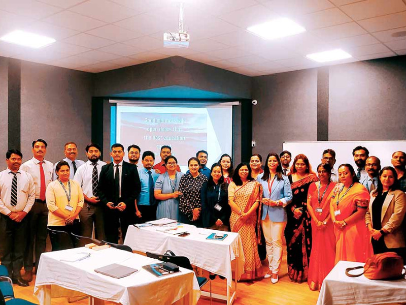 Capt Manjula Katoch conducted a training session on “Professional Dressing and grooming” for Kasiga International School, Dehradun.
