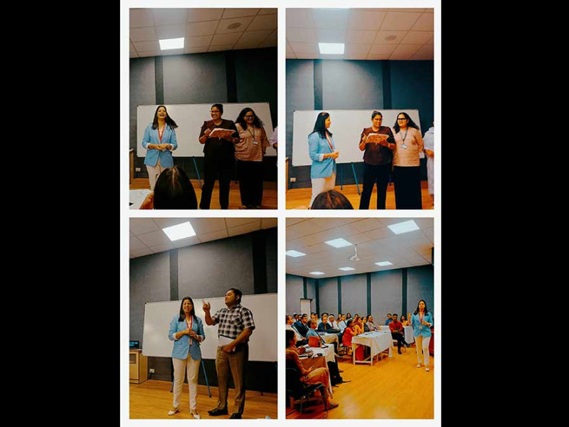 Capt Manjula Katoch conducted a training session on “Professional Dressing and grooming” for Kasiga International School, Dehradun.