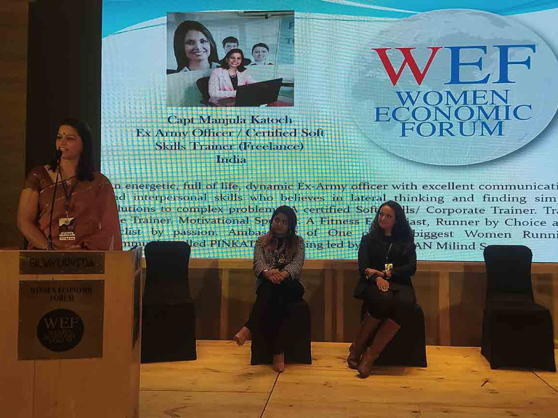 Manjula Katoch Conducted a Session importance of mentoring, life/soft skills, and leadership skills