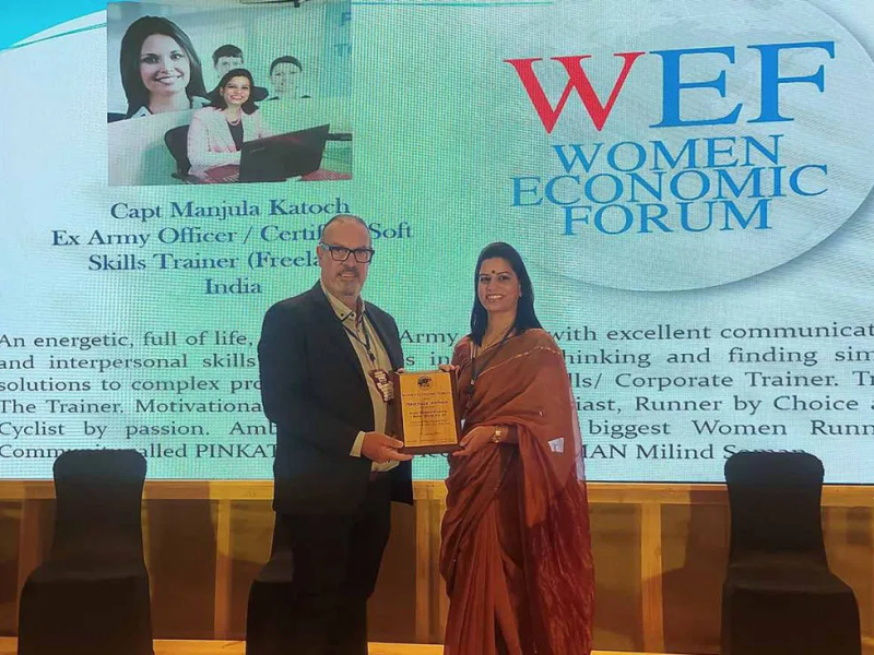 Manjula Katoch Conducted a Session importance of mentoring, life/soft skills, and leadership skills