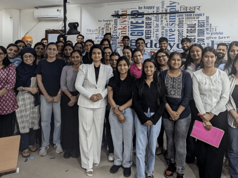 Chandigarh based Image Consultant & Soft Skills Trainer, Monika Dhiman delivered a 4 hours Soft Skills Intensive workshop for Judiciary aspirants