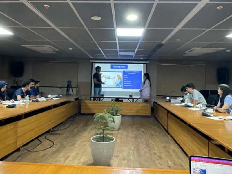 Delhi based Image Consultants, Nandini Khanna and Maneesha Nagrath were invited by a Corporate, for training PhD holders by IGNCA