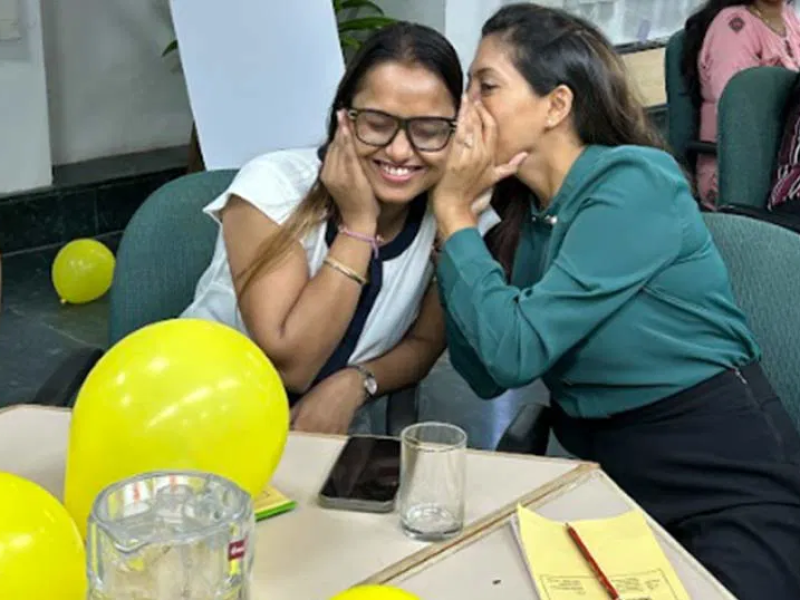 Delhi based Image Consultant, Nandini Khanna was invited by a Corporate for a Empowerment of Women special session for Image management.