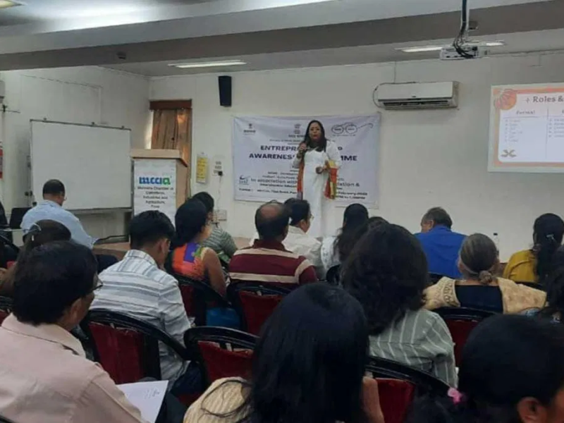 Nikita Sankeshwar Gorde Invited as a guest speaker for an Entrepreneurship Awareness Programme organised by MSME