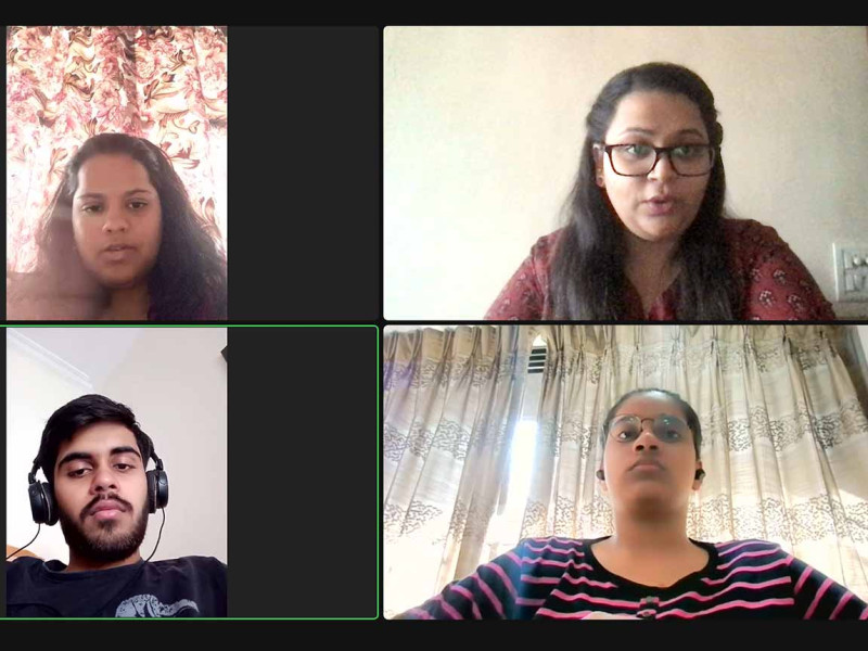 Nishka Joshi Conducted a Session for UG students on “CAMPUS TO CORPORATE.”